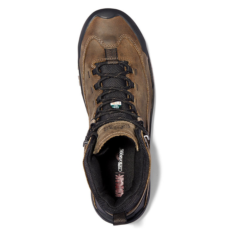 Kodiak Mens Quest Bound Mid Waterproof Composite Toe Hiker Safety Work Boot - 4TELFS
