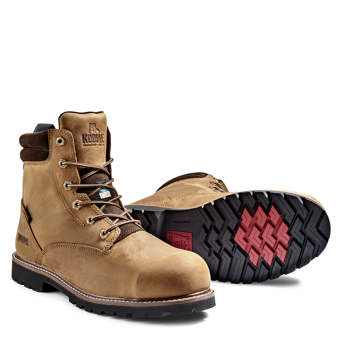 Kodiak Mens McKinney 6 inch Waterproof Composite Toe Safety Work Boot - K4TFBN