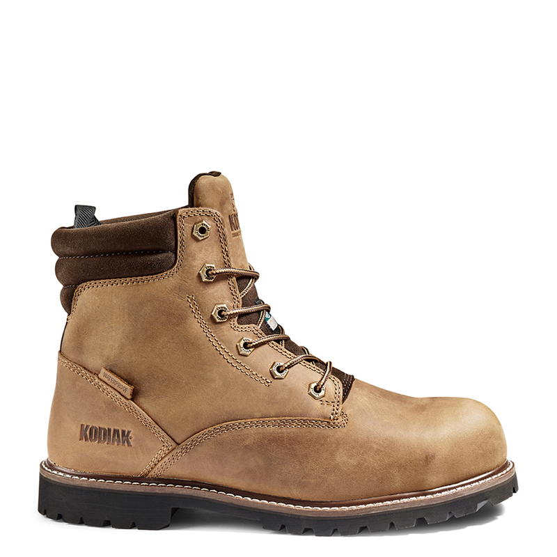Kodiak Mens McKinney 6 inch Waterproof Composite Toe Safety Work Boot - K4TFBN