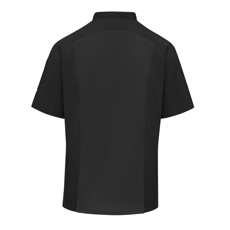 Red Kap Mens Airflow Raglan Chef Coat with OilBlok (052M)