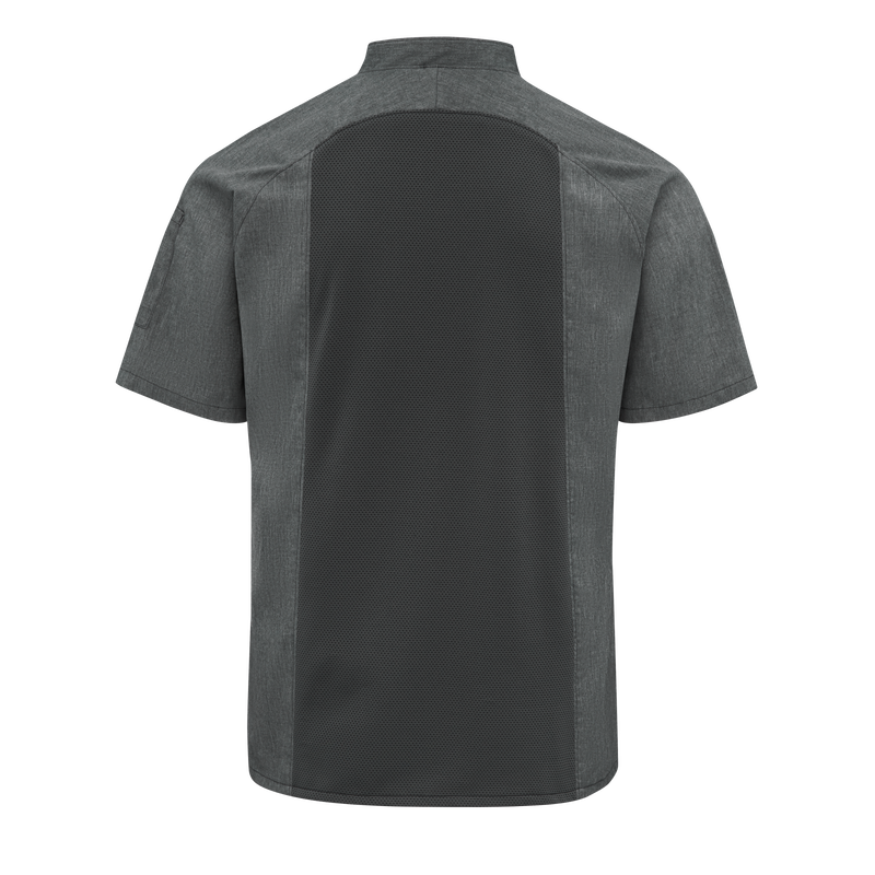 Red Kap Mens Airflow Raglan Chef Coat with OilBlok (052M)