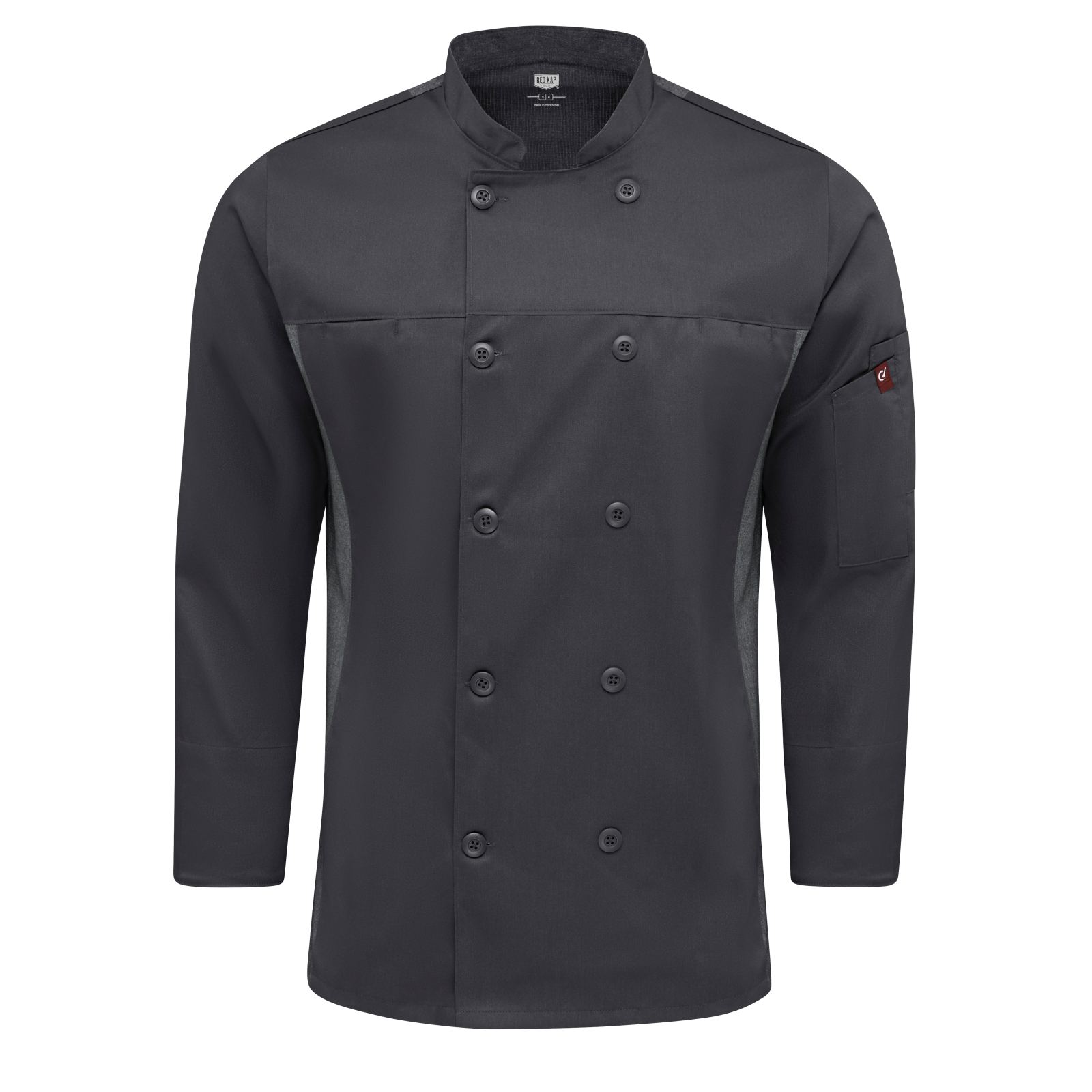 Red Kap Mens Deluxe Airflow Chef Coat (054MCH)