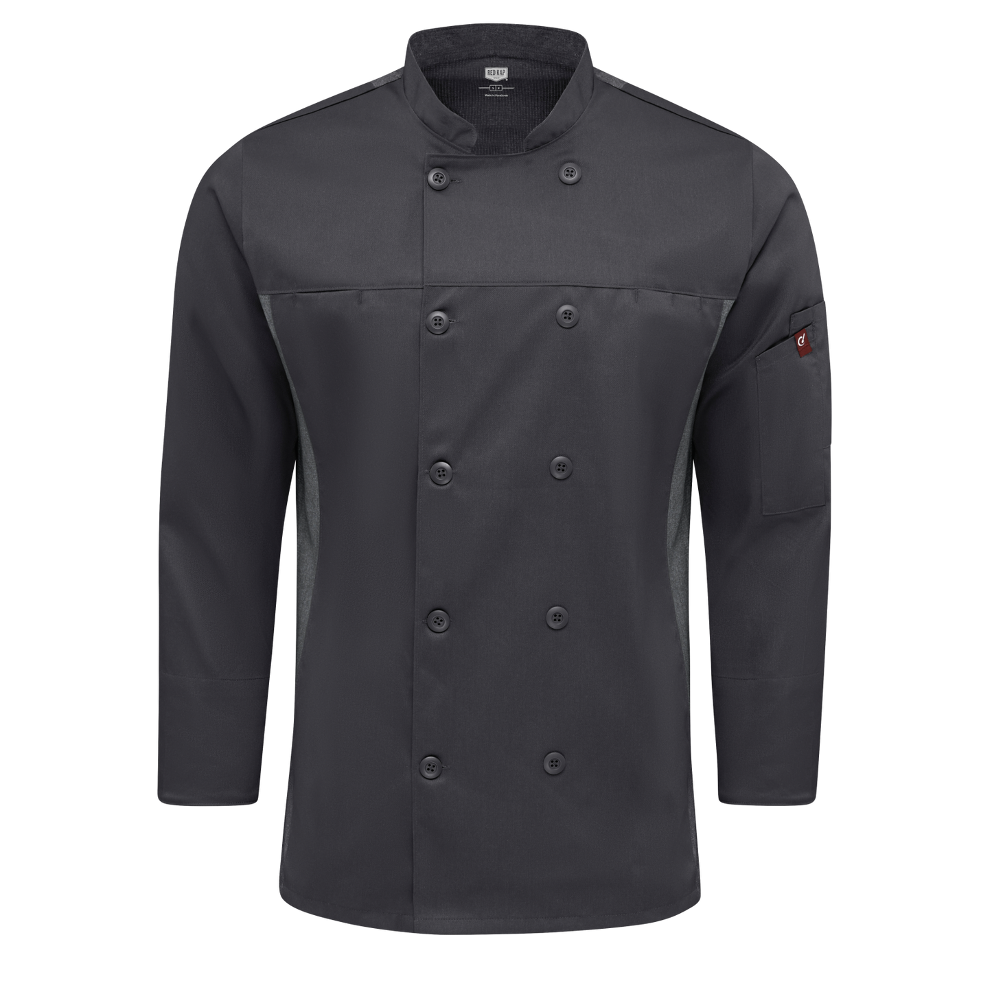 Red Kap Mens Deluxe Airflow Chef Coat (054MCH)