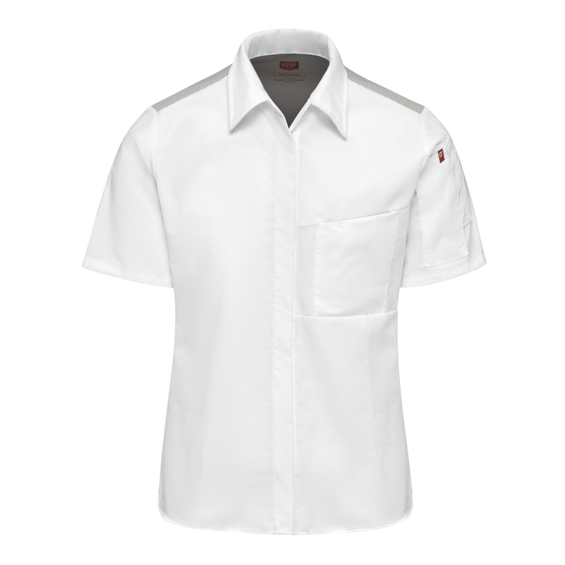 Red Kap Womens Airflow Cook Shirt with OilBlok (501W)