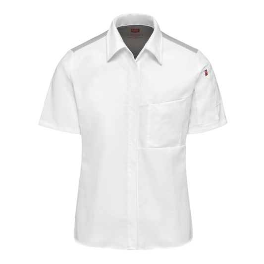 Red Kap Womens Airflow Cook Shirt with OilBlok (501W)