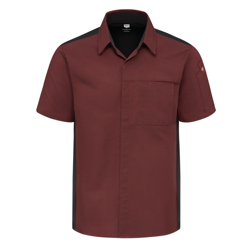 Red Kap Mens Airflow Cook Shirt with OilBlok (502M)
