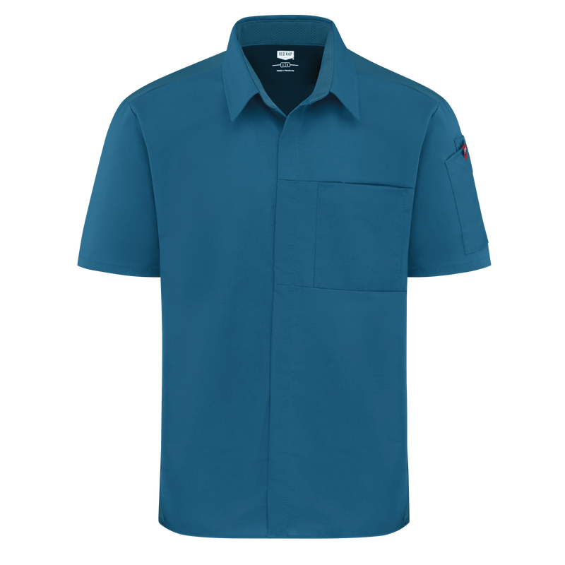Red Kap Mens Airflow Cook Shirt with OilBlok (502M)