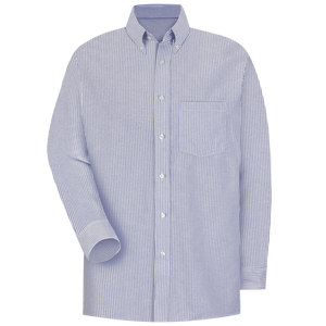 Red Kap Executive Button-Down Striped Shirt - Long Sleeve - SR70BS