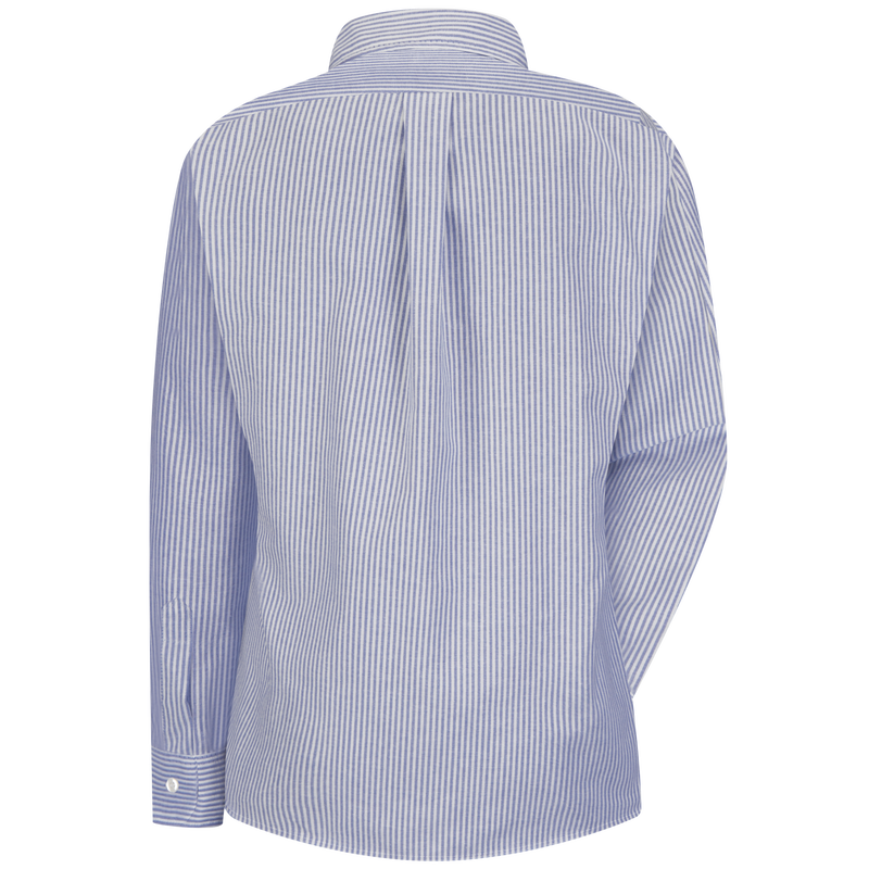 Red Kap Women's Executive Striped Button-Down Shirt - Long Sleeve - (SR71BS)