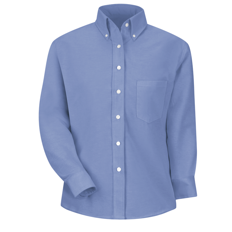 Red Kap Women's Executive Solid Button-Down Shirt - Long Sleeve - SR71