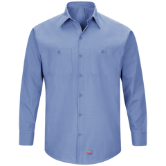 Red Kap Men's MIMIX Long Sleeve Work Shirt (SX10)