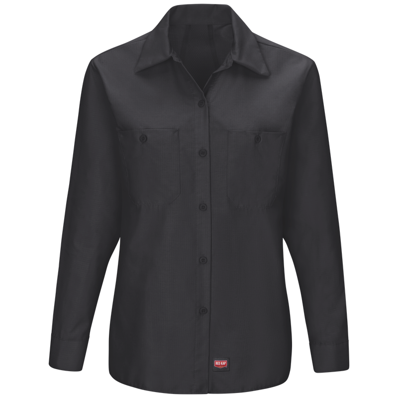 Red Kap Women's Long Sleeve Mimix Work Shirt (SX11)