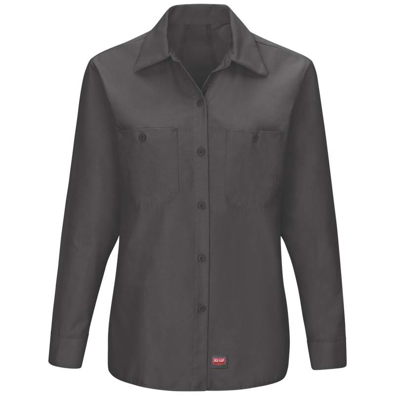 Red Kap Women's Long Sleeve Mimix Work Shirt (SX11)