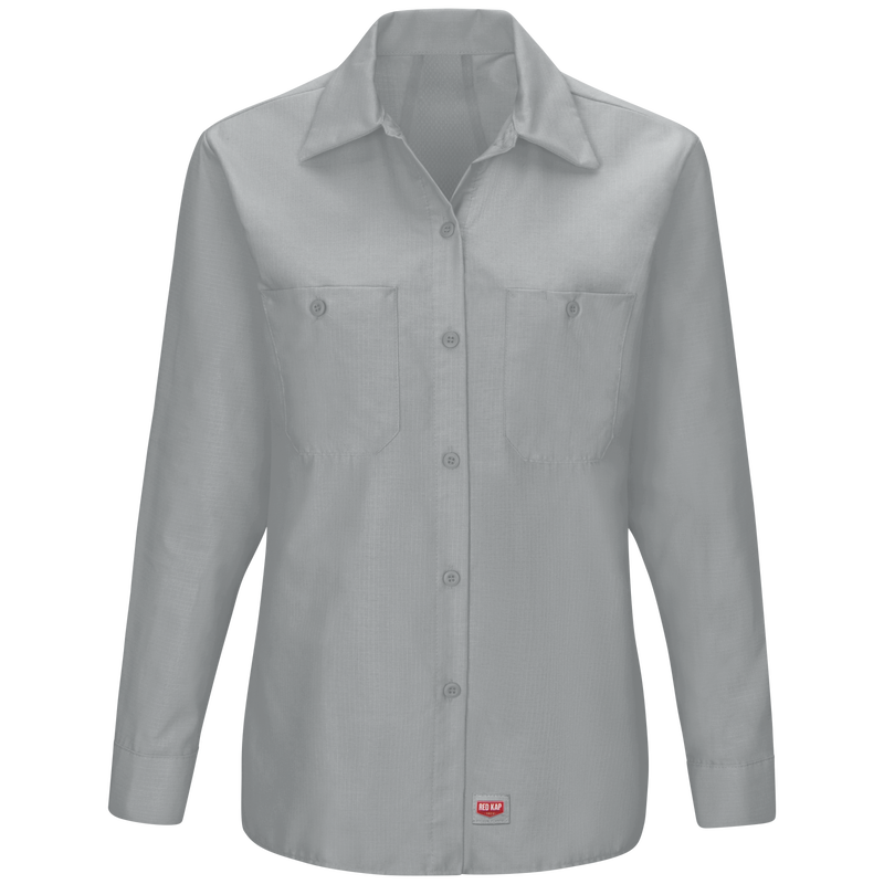 Red Kap Women's Long Sleeve Mimix Work Shirt (SX11)