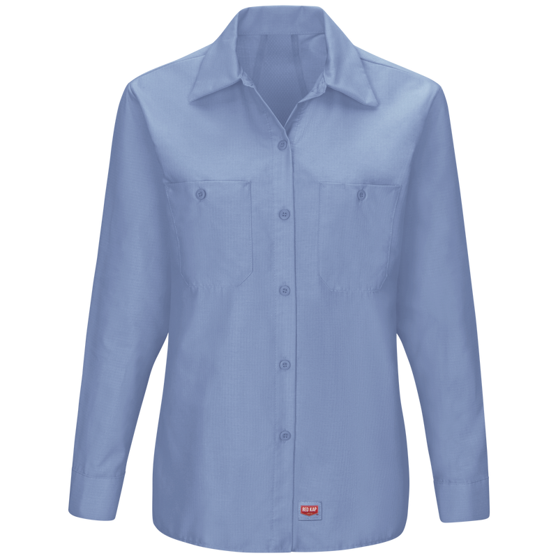 Red Kap Women's Long Sleeve Mimix Work Shirt (SX11)