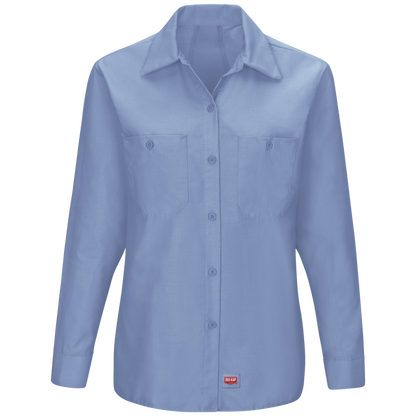 Red Kap Women's Long Sleeve Mimix Work Shirt (SX11)