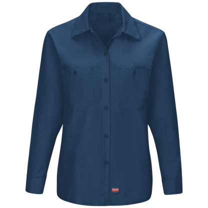 Red Kap Women's Long Sleeve Mimix Work Shirt (SX11)