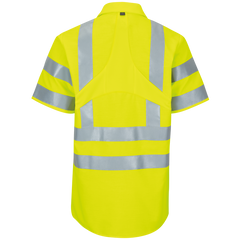 Red Kap Hi Visibility Short Sleeve Ripstop Work Shirt (SX24)