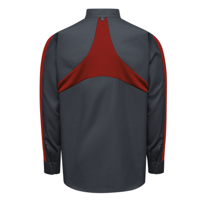 Red Kap Mens Long Sleeve Pro+ Work Shirt With Oilblok + MIMIX (SX36)