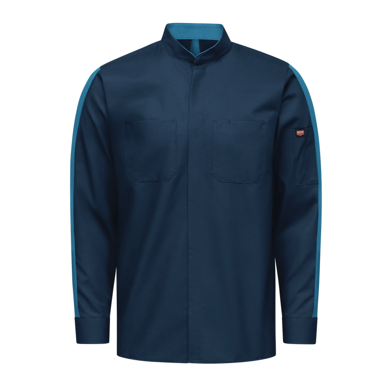 Red Kap Mens Long Sleeve Pro+ Work Shirt With Oilblok + MIMIX (SX36)