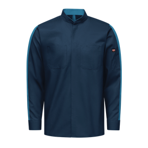 Red Kap Mens Long Sleeve Pro+ Work Shirt With Oilblok + MIMIX™ (SX36)