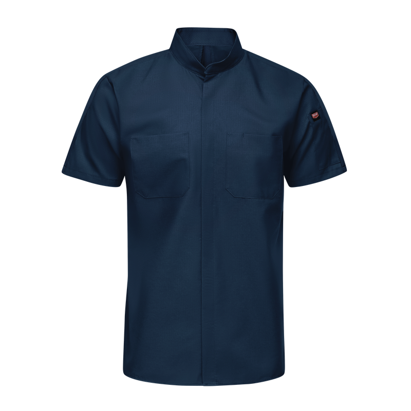 Red Kap Mens Short Sleeve Pro+ Work Shirt With Oilblok + MIMIX (SX46)