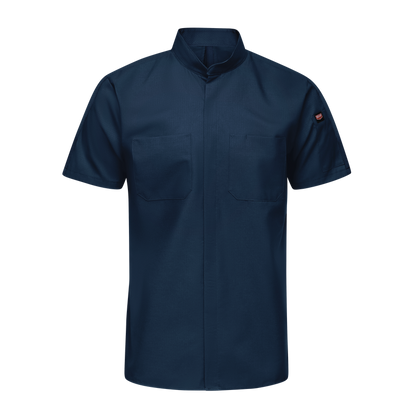 Red Kap Mens Short Sleeve Pro+ Work Shirt With Oilblok + MIMIX (SX46)
