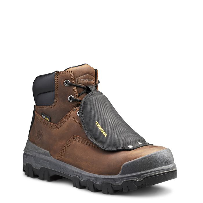 Terra Mens Sentry 2020 6 Inch Nano Composite Toe Safety Work Boot with External Met Guard - 4NRXBK