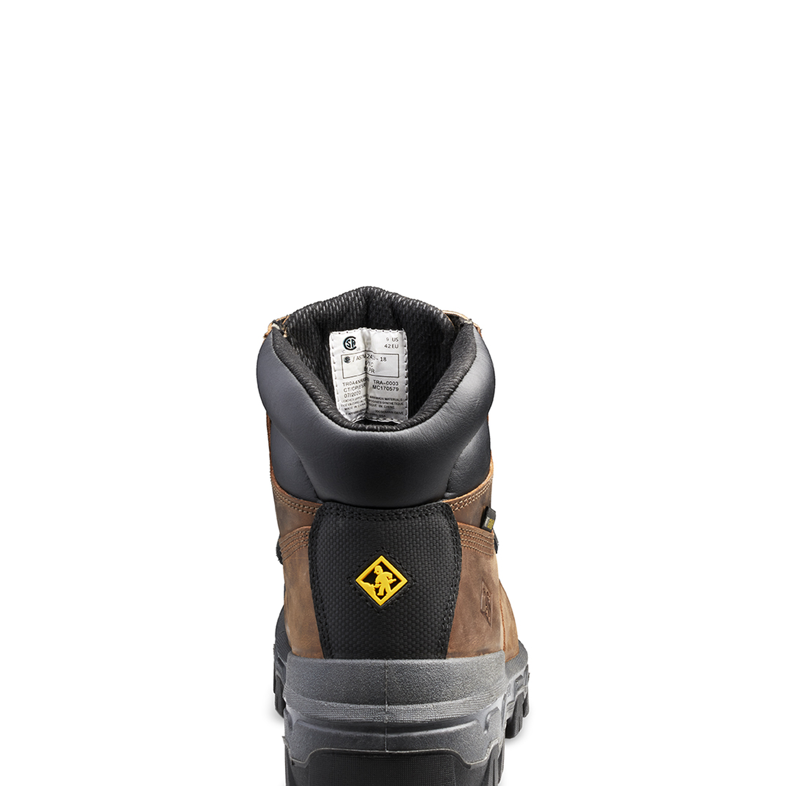Terra Mens Sentry 2020 6 Inch Nano Composite Toe Safety Work Boot with External Met Guard - 4NRXBK
