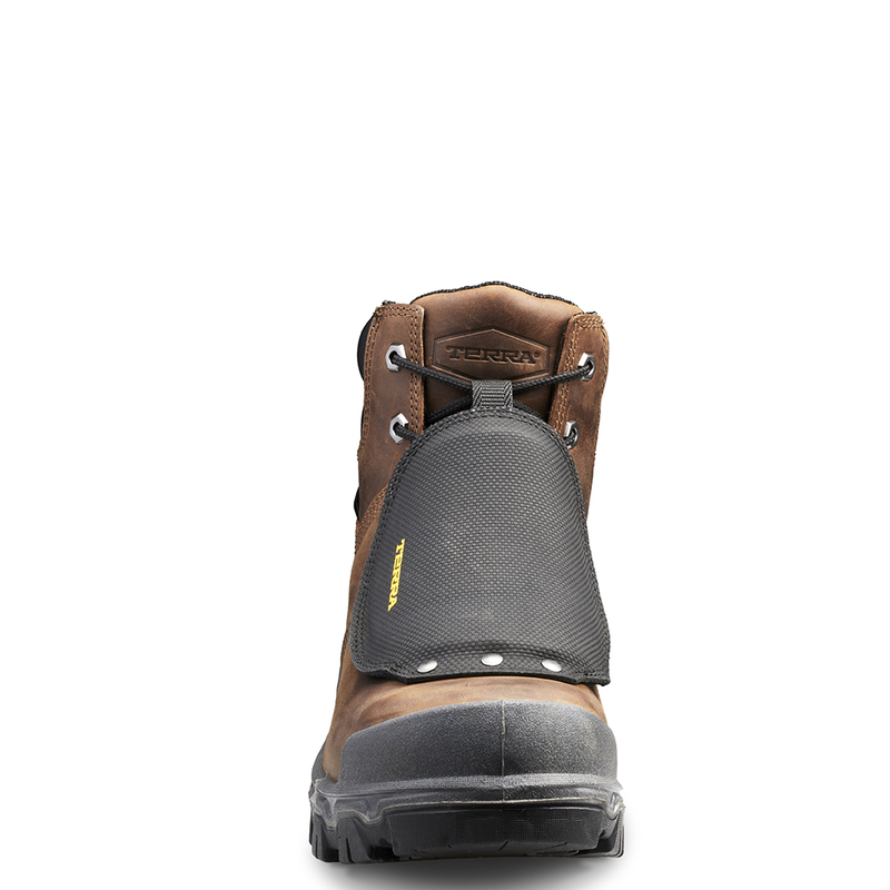 Terra Mens Sentry 2020 6 Inch Nano Composite Toe Safety Work Boot with External Met Guard - 4NRXBK