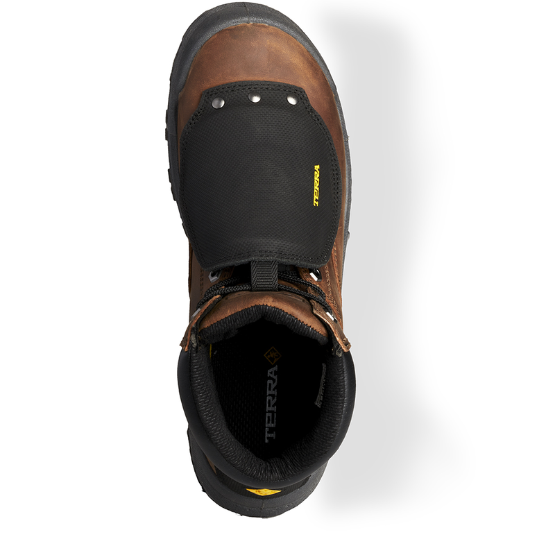 Terra Mens Sentry 2020 6 Inch Nano Composite Toe Safety Work Boot with External Met Guard - 4NRXBK
