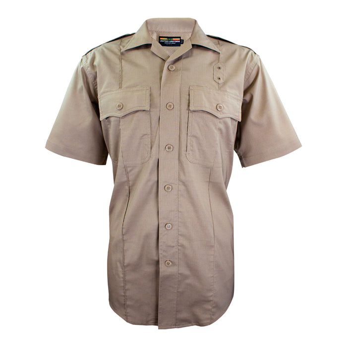 United Uniform Manufacturers Women APU™ Micro Ripstretch Short Sleeve Shirt - (UMW11216T)