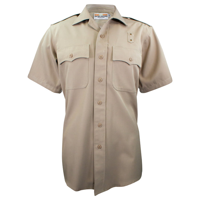 United Uniform Manufacturers Short Sleeve CLASS A  CHP Poly/Wool Shirts (UM11816)
