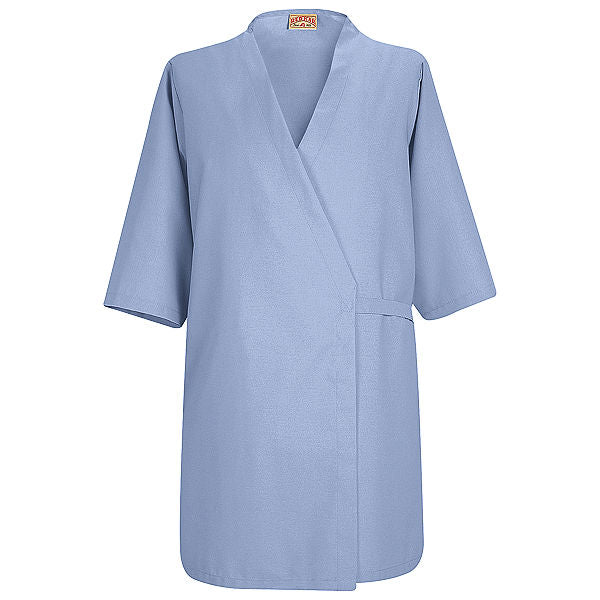 Red Kap Collarless Butcher Wrap - No Pockets - WP18