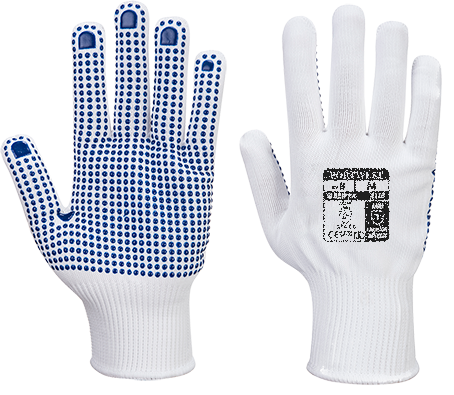 Portwest Polka Dot Glove (A110) (Pack of 10)