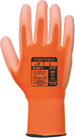 Portwest PU Palm Glove (A120) (Pack of 10)