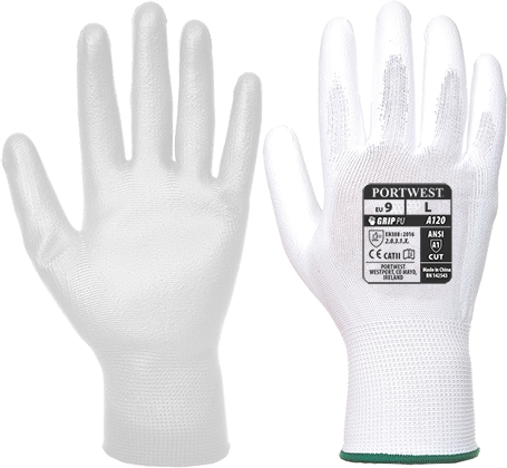 Portwest PU Palm Glove (A120) (Pack of 10)