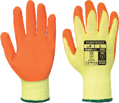 Portwest Fortis Grip Glove - Latex (A150) (Pack of 10)