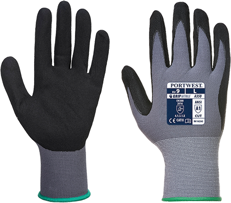 Portwest DermiFlex Glove - PU/ Nitrile foam (A350) (Pack of 10)