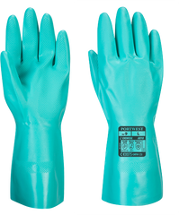 Portwest Nitrosafe Chemical Gauntlet - Nitrile (A810) (Pack of 10)