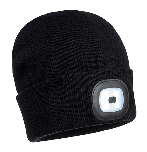 Portwest Beanie LED Head Light USB Rechargeable (B029)