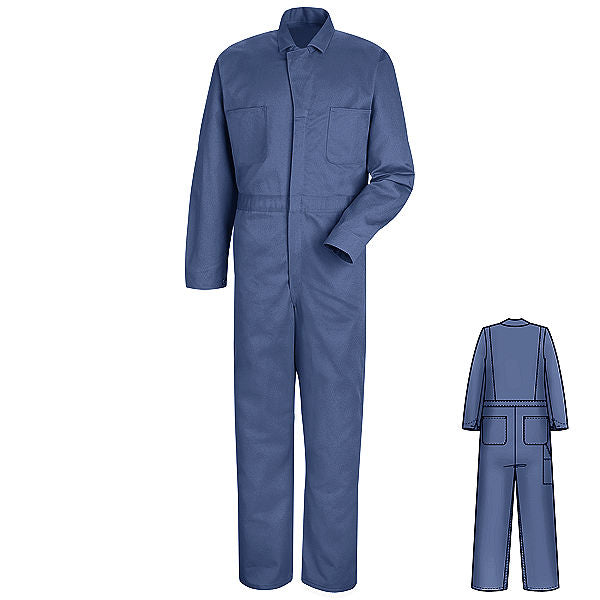 Red Kap 100% Cotton Coverall - Snap Front - CC14