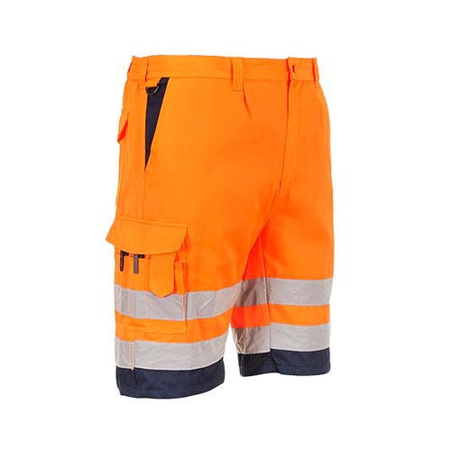 Portwest Hi-Vis Polycotton Shorts (E043)