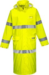 Portwest Sealtex Flame FR Hi-Vis Coat 50″ (FR44)