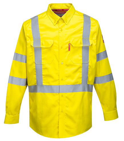 Portwest Bizflame 88/12 FR Hi-Vis Shirt (FR95)