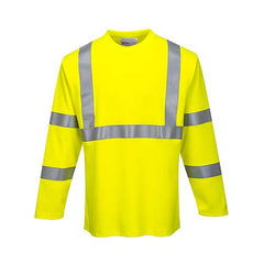 Portwest FR Hi-Vis Long Sleeve T Shirt (FR96)