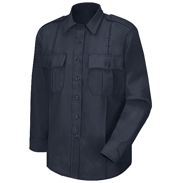 Horace Small Men's New Dimension Poplin Uniform Long Sleeve Shirt (HS1112)
