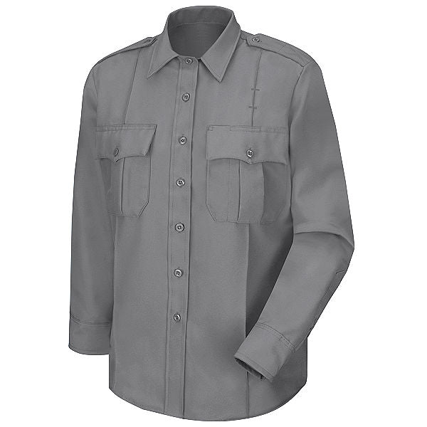 Horace Small Men's Stretch Poplin Uniform Long Sleeve Shirt (HS1113)