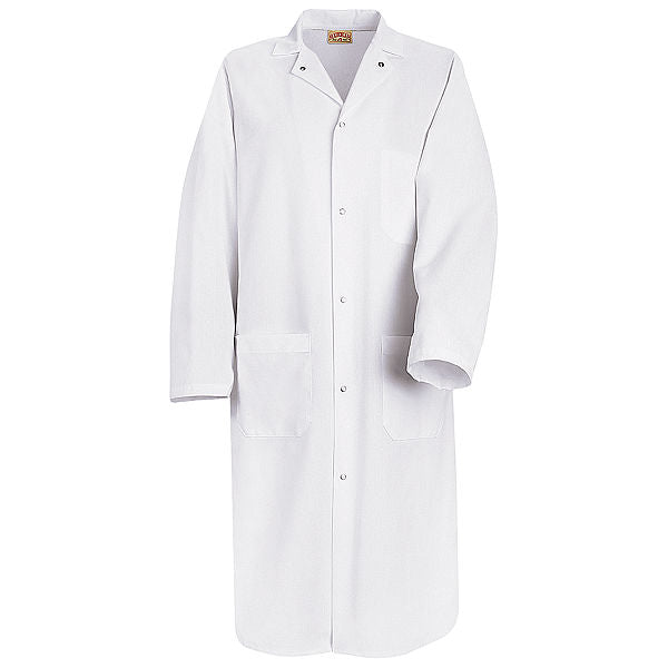 Red Kap Gripper Front Butcher Coat - KS64