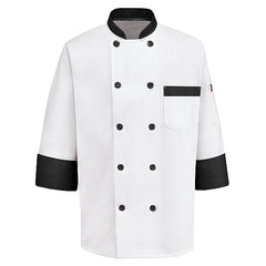 Red Kap Garnish Chef Coat - KT74BT